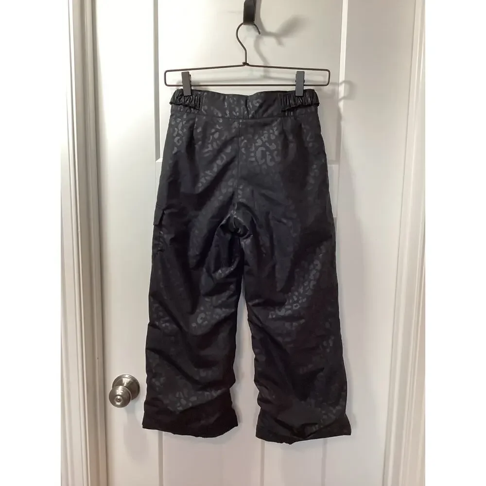 Columbia Sportswear Girls Starchaser Peak II Snow Pants Black Size‎ Small 7/8